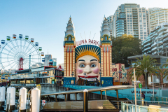 A4-9935, Australia travel stock photography, Luna Park Sydney